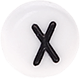 Mini-Buchstabenperlen nach Wahl : X